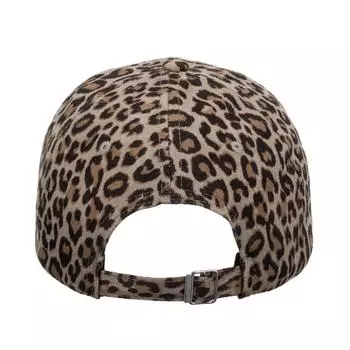 Новые мужские и женские бейсболки с леопардовым принтом на весну и лето, корейская версия, модная кепка в стиле хип-хоп для активного отдыха серый