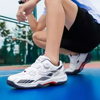 Новые мужские и женские туфли для настольного тенниса, спортивная и уличная обувь, обувь для бадминтона, парная обувь, профессиональная тренировочная обувь 35 чёрный