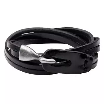 Новые мужские и женские винтажные крючки, многослойный браслет, кожаные браслеты с подвесками, браслеты, ювелирные аксессуары