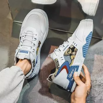 Новые мужские классические модные низкие кеды для скейтбординга, удобные студенческие дышащие трендовые повседневные кроссовки для мальчиков и мальчиков на мягкой подошве 39 зелёный/бежевый