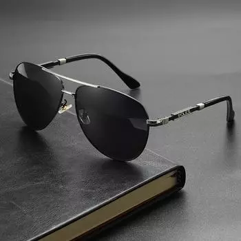 Новые мужские классические солнцезащитные очки, роскошные солнцезащитные очки, модные, комфортные, трендовые, ретро, лягушачьи, зеркальные. Мужские солнцезащитные очки красный