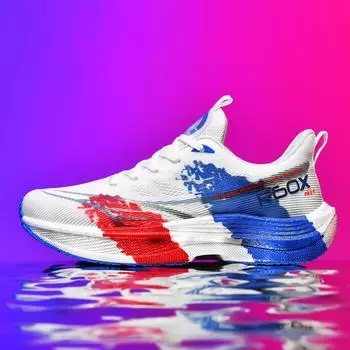 Новые мужские кроссовки для активного отдыха, мягкая подошва, сетчатая спортивная обувь, кроссовки, легкие нескользящие повседневные теннисные туфли для пар, большой размер 47 48 39 белый