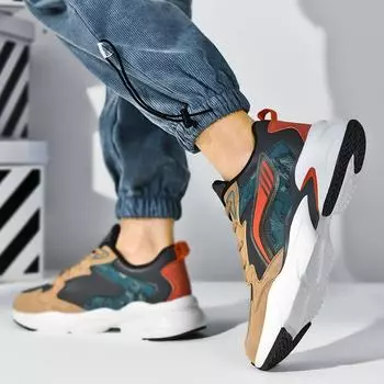 Новые мужские кроссовки для баскетбола, кроссовки для молодых студентов, камуфляжная обувь Guochao большого размера, износостойкая спортивная обувь для цементного пола 36