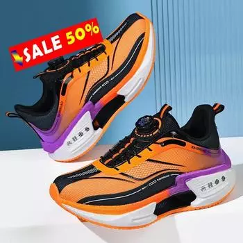 Новые мужские кроссовки для бега 2025 года на воздушной подушке для марафона, дышащие, легкие, женские, удобные, спортивные, нескользящие кроссовки 36 зелёный