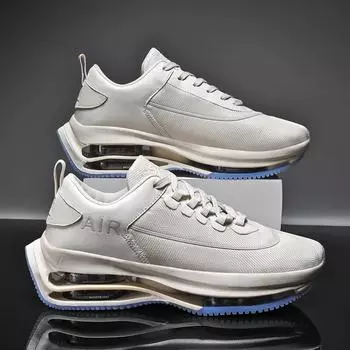 Новые мужские кроссовки для бега, дышащая обувь, легкие кроссовки для мужчин, удобная спортивная обувь для тренировок, обувь на воздушной подушке 39 чёрный