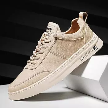 Новые мужские кроссовки для бега, повседневные кроссовки, модная повседневная обувь, мужские белые туфли, модная обувь, теннисные туфли для мужчин 39 бежевый