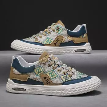 Новые мужские кроссовки для скейтборда, летние кроссовки, повседневная мода, для бега на открытом воздухе, для походов, для тенниса, на платформе, дизайнерская роскошь 39 чёрный