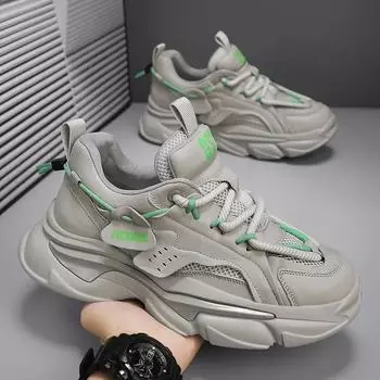 Новые мужские кроссовки, трендовая мужская повседневная обувь, удобные кроссовки для бега на открытом воздухе, дышащая платформа, нескользящая обувь для ходьбы Zapatos 39