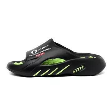 Новые мужские массажные тапочки, сланцы, сандалии для дома и улицы, пляжная повседневная обувь, удобная подошва, мужские тапочки, большой размер 38-47 38-39