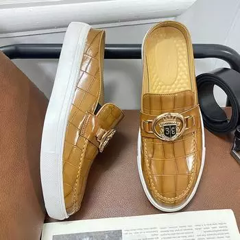 Новые мужские модельные кожаные туфли, роскошные модные свадебные туфли для жениха, мужские лоферы в английском стиле 38 чёрный