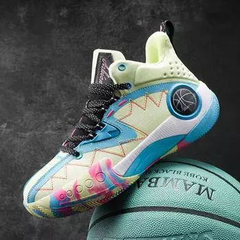 Новые мужские модные баскетбольные кроссовки, дышащая спортивная обувь, теннисные кроссовки 36