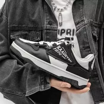 Новые мужские модные баскетбольные кроссовки, дышащая спортивная обувь, теннисные кроссовки 36 чёрный