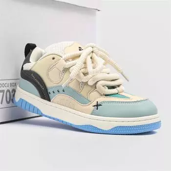 Новые мужские модные баскетбольные кроссовки, дышащая спортивная обувь, теннисные кроссовки 36 синий