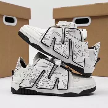 Новые мужские модные баскетбольные кроссовки, дышащая спортивная обувь, теннисные кроссовки 36