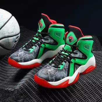 Новые мужские модные высококачественные баскетбольные кроссовки, дышащая спортивная обувь, теннисные кроссовки 39 чёрный