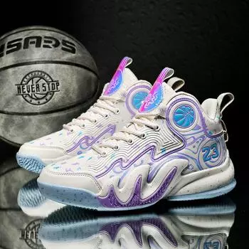 Новые мужские модные высококачественные баскетбольные кроссовки, дышащая спортивная обувь, теннисные кроссовки James 35