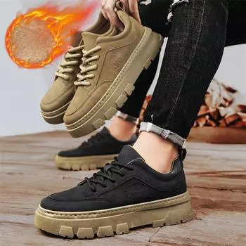 Новые мужские модные зимние низкие дышащие кроссовки для скейтбординга для студентов, мальчиков, трендовые спортивные повседневные кроссовки с мягкой подошвой 39 хаки