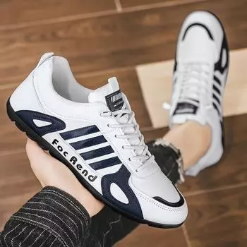 Новые мужские мокасины с мягкой подошвой, нескользящие, летние, спортивные, дизайнерские, удобные, с плоской подошвой, для отдыха на открытом воздухе, высококачественные, для ходьбы 39 чёрный