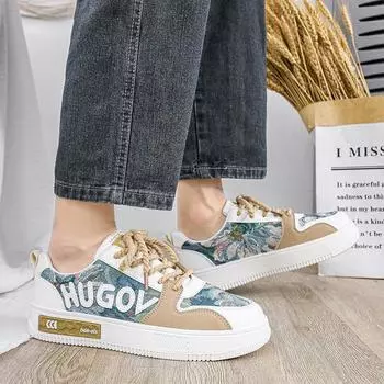 Новые мужские низкие кроссовки Four Seasons для сноуборда, повседневные белые туфли, мужская нишевая немецкая тренировочная обувь, обувь Harajuku для студентов, спортивная модная обувь 39