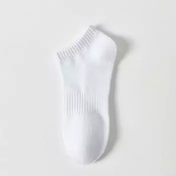 Новые мужские носки-гольфы из 100% хлопка, черные, белые, впитывающие, женские, антибактериальные, дышащие, женские длинные спортивные носки, 4 варианта длины EU38-45(US 6-12)