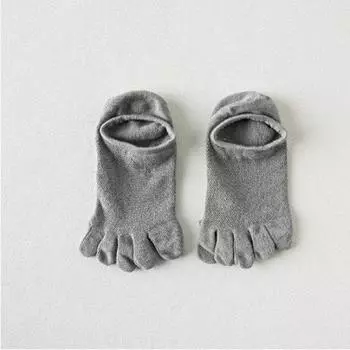 Новые мужские носки-следки, сетчатые, полые, короткие носки-невидимки до щиколотки, спортивные, влагоотводящие, хлопковые, дышащие, носки-лодочки с пятью пальцами