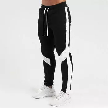 Новые мужские осенне-зимние повседневные брюки Спортивные брюки Мужские брюки Брюки для бега Длинные брюки L красный