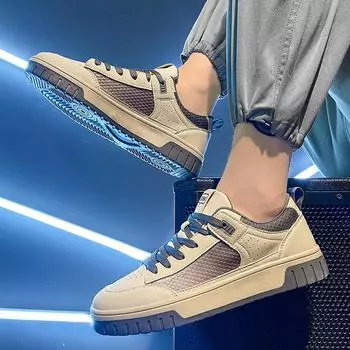 Новые мужские повседневные кроссовки классические молодежные белые туфли дышащие модные кроссовки модная мужская обувь 39