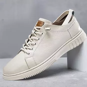 Новые мужские повседневные туфли Вулканизированные туфли Мужские классические британские стильные кроссовки Дышащая мужская обувь для вечерних платьев Ретро удобная обувь для отдыха и прогулок 37