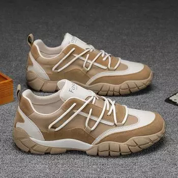 Новые мужские рабочие туфли, нескользящие, износостойкие, походные туфли, удобная дышащая повседневная обувь, модная мужская обувь 39