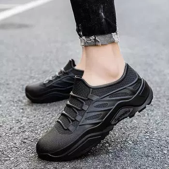 Новые мужские резиновые сапоги на плоской подошве, водонепроницаемые, износостойкие, для кухни, мойки автомобиля, рабочие туфли, уличные мужские кроссовки, мужская легкая обувь для рыбалки 39 бежевый