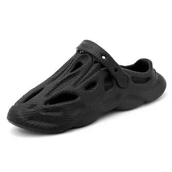 Новые мужские сандалии Coconut Cave Shoes Baotou Beach Slippers 35 чёрный