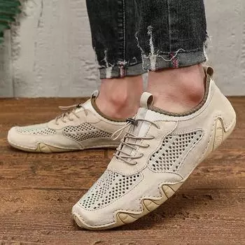 Новые мужские сетчатые кроссовки для бегаЛегкая и дышащая спортивная обувьВысококачественная обувь для тренировок в спортзале, бега, ходьбы 40 чёрный