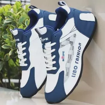 Новые мужские сетчатые нескользящие кроссовки для бега — универсальная, модная и удобная повседневная спортивная обувь 42 (3 pieces left)