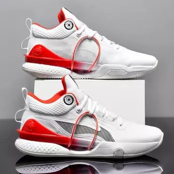 новые мужские спортивные туфли резиновая подошва баскетбольные туфли нескользящие амортизирующие женские тренировочные туфли для мужчин tenis masculino 36