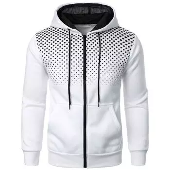 Новые мужские толстовки с капюшоном осень-зима толстовки на молнии спортивная одежда для фитнеса и спортзала свитер на открытом воздухе повседневные мужские толстовки для бега трусцой Yasheng M красный