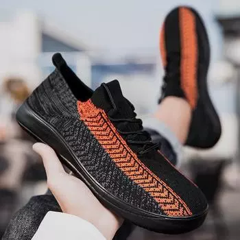 Новые мужские туфли большого размера из хлопчатобумажной ткани, прогулочные туфли, повседневные удобные туфли с одной педалью и широким носком, мужские туфли без каблука 39