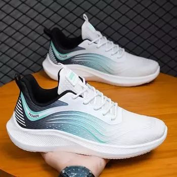 Новые мужские туфли, модная универсальная обувь, мужская повседневная обувь, легкие и удобные кроссовки, дышащие сетчатые кроссовки 39