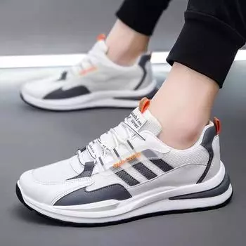 Новые мужские туфли Spring Fly Woven Mesh дышащие тонкие повседневные модные молодежные кроссовки для бега модные спортивные туфли 39