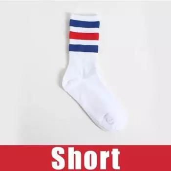 Новые мужские/женские 3 хлопковые носки с тремя полосками в стиле ретро, старая школа, хип-хоп, скейт, длинные, короткие, Meias, Harajuku, белые, черные, зимние, классные One Size