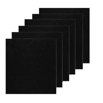 Новые надежные высококачественные, прочные и долговечные угольные фильтры для квадратного лотка для кошачьего туалета с крышкой - Ensure Fres чёрный