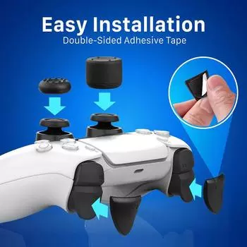Новые накладки на джойстики, накладки на стики, удлинители триггеров, аксессуары для контроллера PS5