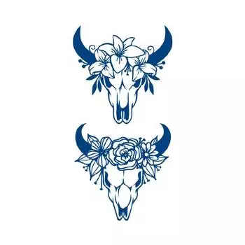 Новые наклейки для татуировки сока, водонепроницаемые и устойчивые к поту, долговечные, имитация большого изображения, наклейки для татуировки на руку с цветком 11X18CM