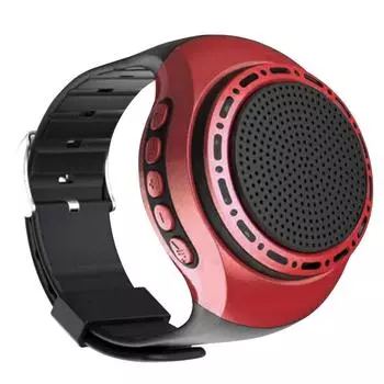 Новые наручные часы U6 Bluetooth-динамик с FM-радио, портативный спортивный мини-динамик для бега, беспроводной сабвуфер