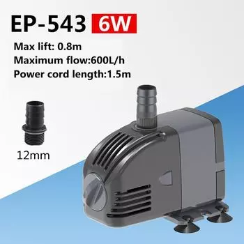 Новые насосы для аквариумной воды, погружной водяной фонтан для аквариума, насос для аквариума, фильтр для фонтана, пруд 6W
