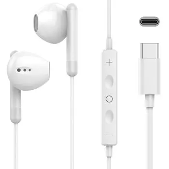 Новые наушники Eikokiwa Type C Проводные наушники HiFi Clear Call Совместимость с iPhone 15 Совместимость с iPhone 16 Наушники Микрофон Удобное ношение