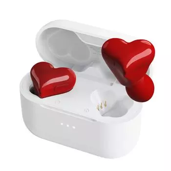 Новые наушники Heart Wireless наушники Наушники Популярные Милые Маленькие Легкие качество звука Наушники Wireless Heart Cute До 48 часов воспроизведения
