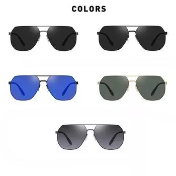 Новые нейлоновые поляризационные солнцезащитные очки без винтовой пряжки. Солнцезащитные очки One. Гибкая деформация мужских солнцезащитных очков.