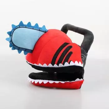 Новые необычные идеи, реквизит для позирования, чехол на голову бензопилы, шляпа, плюшевая игрушка для парня, цельный дропшиппинг 27*30*42cm(0.27kg)