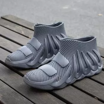 Новые непромокаемые ботинки для мужчин и женщин, водонепроницаемая обувь, короткие модные студенческие непромокаемые ботинки, всесезонная нескользящая обувь для кухни и работы 36 чёрный