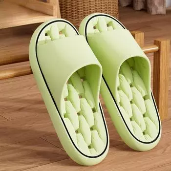 Новые нескользящие быстросохнущие бесшумные домашние тапочки EVA 36 белый